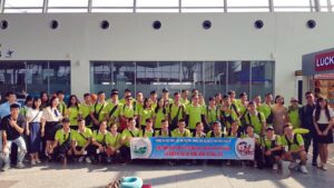 Students of Thai Nguyen University of Agriculture and Forestry go to Israel for the internship program in 2019.